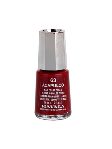 Mavala Nail лак за нокти цвят 63 Acapulco 5 мл.