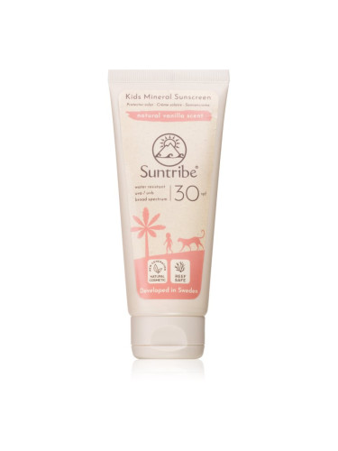 Suntribe Kids Mineral Sunscreen минерален защитен крем за лице и тяло за деца 100 мл.