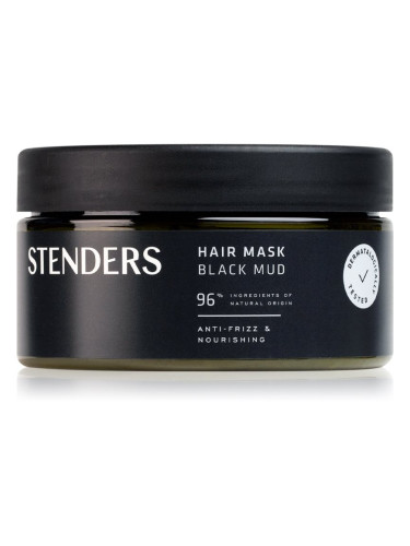 STENDERS Black Mud & Charcoal маска за коса с активен въглен 200 мл.