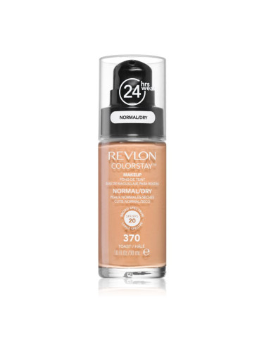 Revlon Cosmetics ColorStay™ дълготраен фон дьо тен за нормална към суха кожа цвят 370 Toast 30 мл.