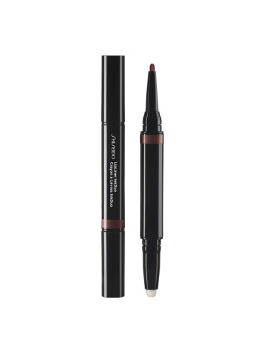 Shiseido LipLiner InkDuo червило и молив за контур за устни с балсам цвят 12 Espresso 1.1 гр.
