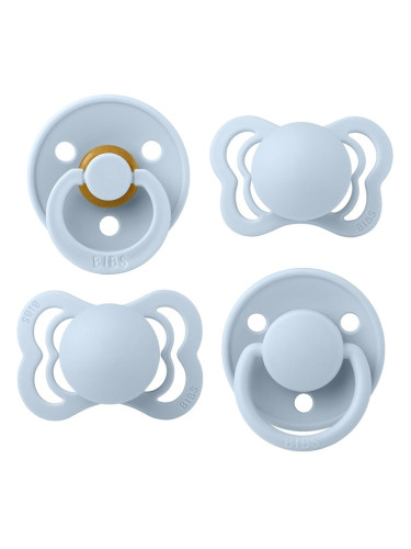 BIBS Try-It Size 1: 0+ months комплект за деца от раждането им Baby Blue