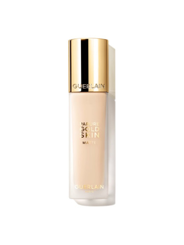 GUERLAIN Parure Gold Skin Matte Foundation дълготраен матиращ фон дьо тен SPF 15 цвят 1W 35 мл.