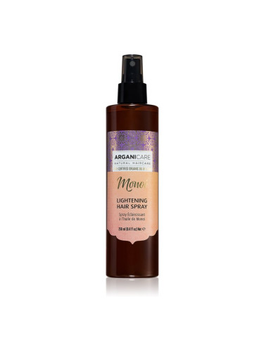 Arganicare Monoi Lightening Hair Spray oсвежаваща грижа За коса 250 мл.