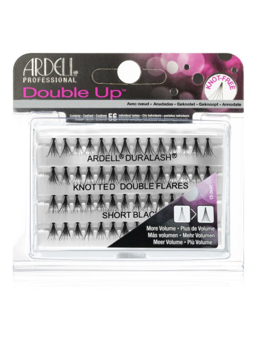 Ardell Double Up изкуствени мигли в сноп с възел размер Short Black