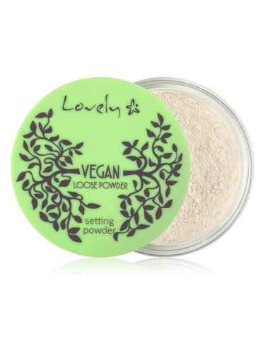 Lovely Vegan Loose Powder прозрачна пудра