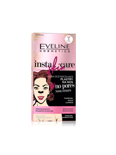 EVELINE Insta Skin Дълбоко Пречистващи Ленти За Нос Специална грижа дамски  