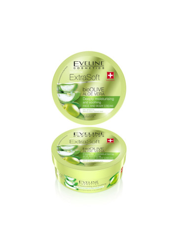 EVELINE Extra Soft Крем За Лице И Тяло С Био Маслина Крем за тяло дамски 175ml