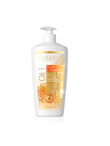 EVELINE Argan Oil Стягащ И Хидратиращ Лосион Лосион за тяло дамски 350ml