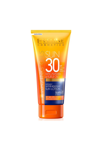 EVELINE Amazing Oils Слънцезащитно Мляко Spf 30 Слънцезащитен продукт дамски 200ml