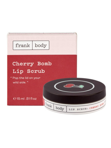 FRANK BODY Lip Scrub Cherry Bomb  Ексфолиант за устни  15ml