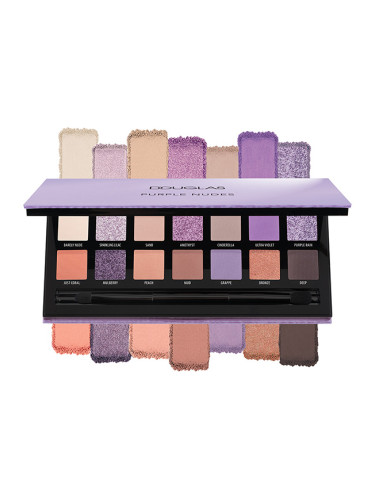 DOUGLAS Makeup My Favorite Eye Pallete Purple Nudes Сенки палитра   