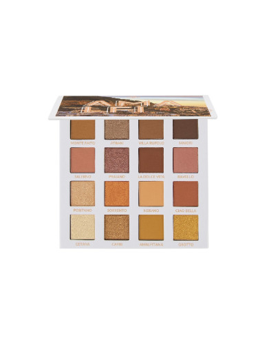 BH 16 Color Shadow Palette Amore In Amalfi Сенки палитра  16gr