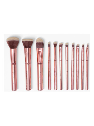 КОМПЛЕКТ BH 11 Piece Brush Set with Bag Metal Rose Комплект дамски  