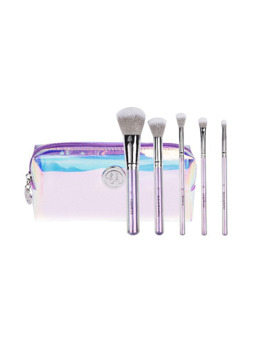 КОМПЛЕКТ BH 5 Piece Face & Eye Brush Set With Bag Flower Power Комплект дамски  