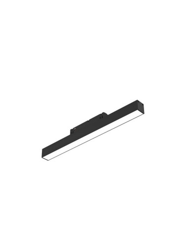 Магнитен LED прожектор за релса, 10W, 48VDC, 950lm, 4000K, неутрално бяла, BD60-00311, черен корпус