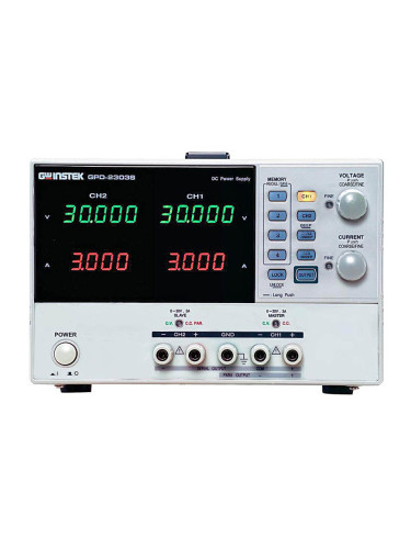 DC линеен програмируем лабораторен захранващ блок GPD-2303S, 3 A, до 30 V, 2 канала
