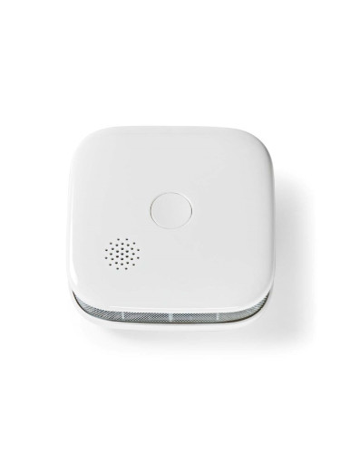 WiFi Smart детектор за дим, със звукова сигнализация, 85dB, WIFIDS20WT, NEDIS