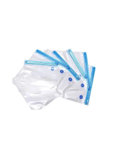 Торбички за вакуумиране с цип Rosberg R51987Z-10бр./26*28см.