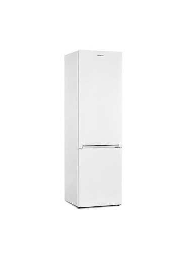 Хладилник с фризер Heinner HC-V268F+, 268 л, Клас F, LED осветление, Механичен контрол, Регулируем термостат, H 170 см, Бял