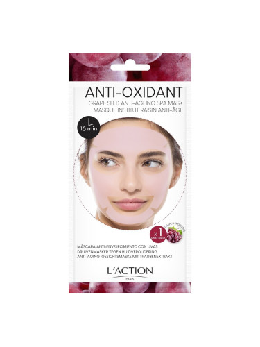 L'ACTION  Grape Seed Anti-Aging Spa Mask Маска за лице дамски 20gr