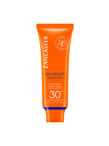 LANCASTER SUN BEAUTY Face Cream SPF30 Слънцезащитен продукт дамски 50ml
