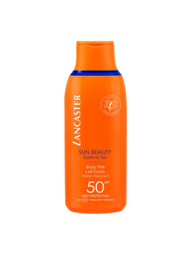 LANCASTER SUN BEAUTY Body Milk SPF50 Слънцезащитен продукт дамски 150ml