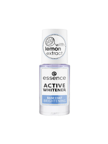 ESSENCE Active Whitener Base Coat Brightening База за нокти  8ml