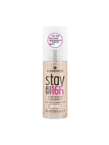 ESSENCE Stay All Day 16H Long-Lasting Foundation Фон дьо тен флуид  30ml