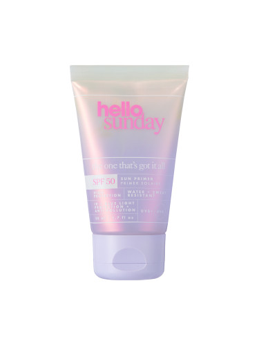 HELLO SUNDAY The One that´s Got it All Invisible Sun Primer SPF 50  Слънцезащитен продукт унисекс 50ml