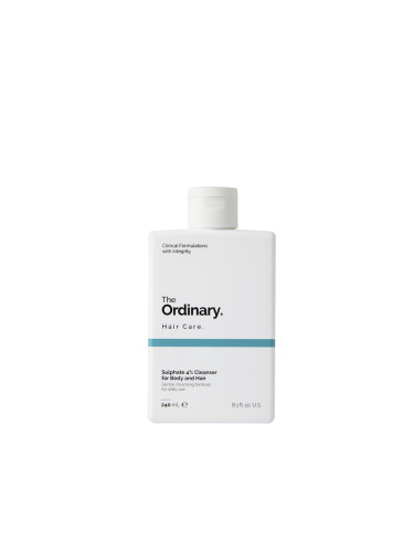 THE ORDINARY 4% Sulphate Cleanser for Body and Hair Шампоан за коса и тяло унисекс 240ml