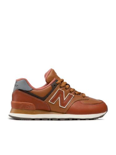 New Balance Сникърси ML574OMA Кафяв