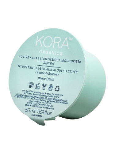 KORA ORGANICS Active Algae Lightweight Moisturizer Refill Pod Дневен крем дамски 50ml