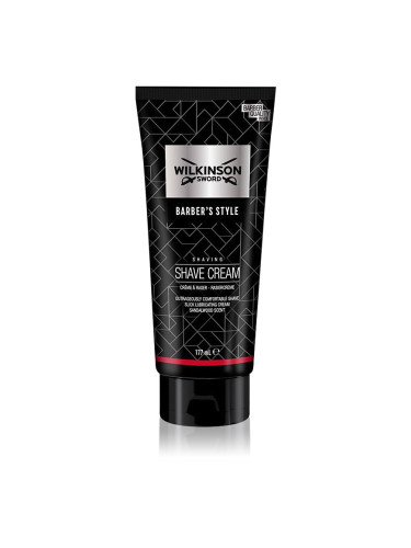 Wilkinson Sword Barbers Style Shave Cream крем за бръснене за мъже 177 мл.