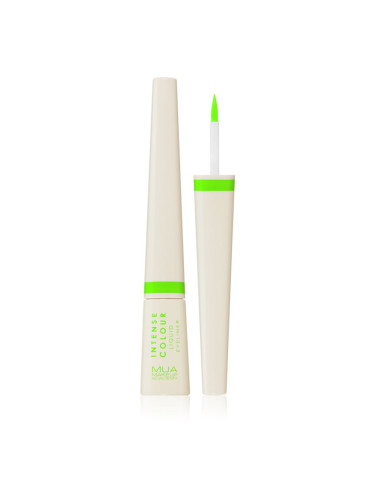 MUA Makeup Academy Neon Lights течни очни линии цвят Acid Lime 3 мл.