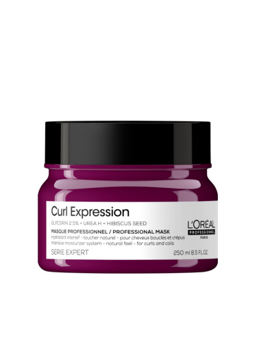 L'ORÉAL PROFESSIONNEL Curl Expression Intensive Moisturizer Mask Маска за коса дамски 250ml