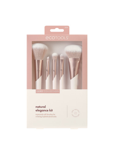 КОМПЛЕКТ ECOTOOLS Natural Elegance Kit Четки за грим дамски  