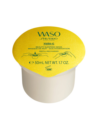 SHISEIDO Waso Yuzu-C Beauty Sleeping Mask REFILL Маска за лице дамски 50ml