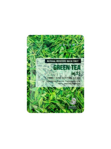 ORJENA Natural Moisture Mask Sheet - Green Tea Маска за лице дамски 23ml