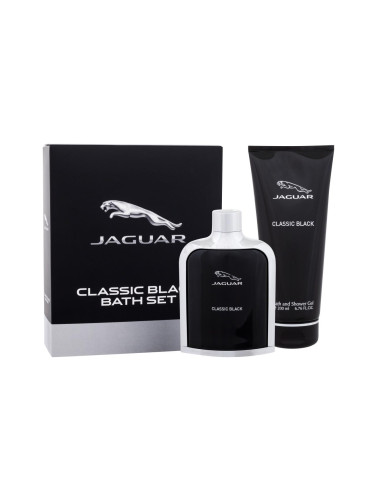 Jaguar Classic Black Подаръчен комплект EDT 100 ml + душ гел 200 ml