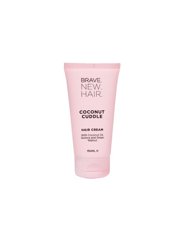 
BRAVE.NEW.HAIR. Coconut Cuddle Hair Cream Хидратиращ  Крем За Коса Крем за коса унисекс 150ml