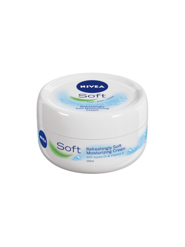 NIVEA Soft Дневен крем дамски 100ml