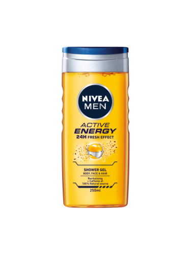 NIVEA MEN Душ-гел Active Energy Душ гел мъжки 250ml