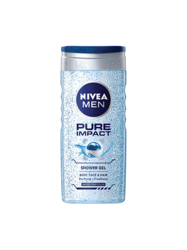 NIVEA MEN Душ-гел Pure Impact Душ гел мъжки 250ml