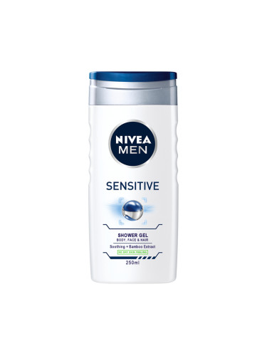 NIVEA MEN Душ-гел Sensitive Душ гел мъжки 250ml