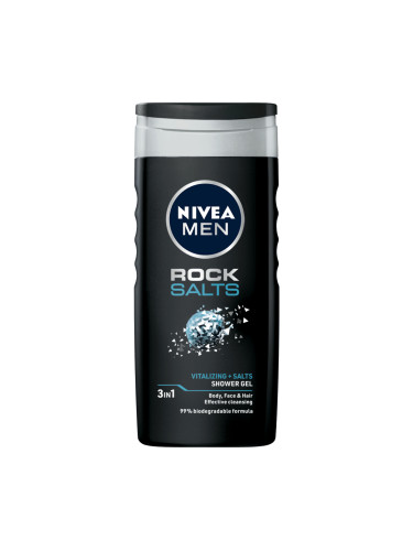 NIVEA MEN Душ-гел Rock Salts Душ гел мъжки 250ml