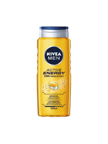 NIVEA MEN Душ-гел Active Energy Душ гел мъжки 500ml