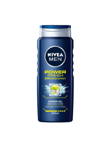 NIVEA MEN Душ-гел Power Fresh Душ гел мъжки 500ml