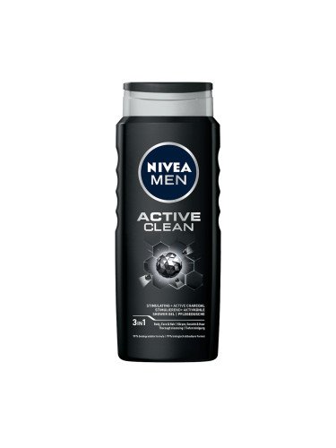 NIVEA MEN Душ-гел Active Clean Душ гел мъжки 500ml