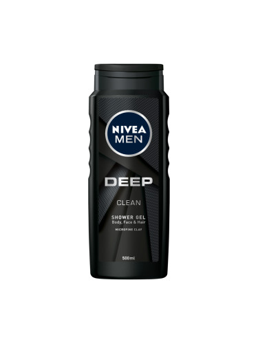 NIVEA MEN Душ-гел Deep Душ гел мъжки 500ml